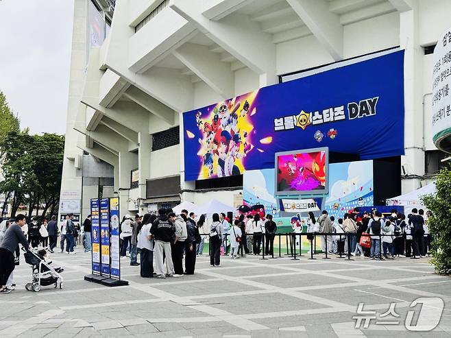 어린이날 매치가 열리는 서울 잠실 구장.ⓒ News1 서장원 기자