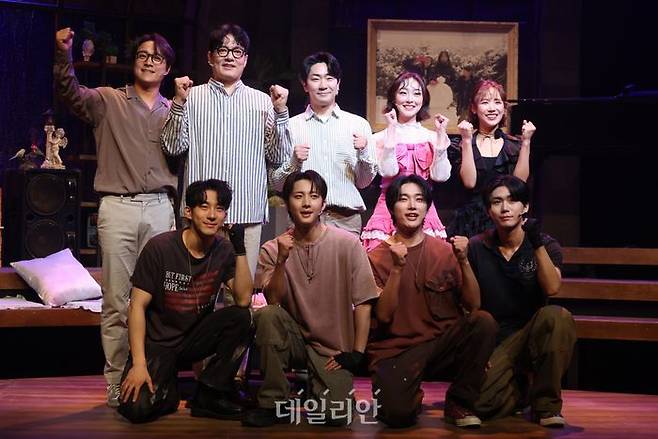 뮤지컬 '사랑은 비를 타고' 프레스콜 ⓒ데일리안 방규현 기자
