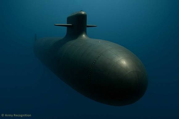 밀덴 핵추진 잠수함 이미지. 출처=아미 레커그니션