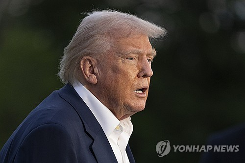 도널드 트럼프 미국 대통령. 연합뉴스 제공