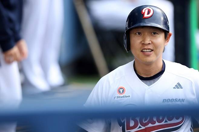 ▲ 정수빈 ⓒ두산 베어스