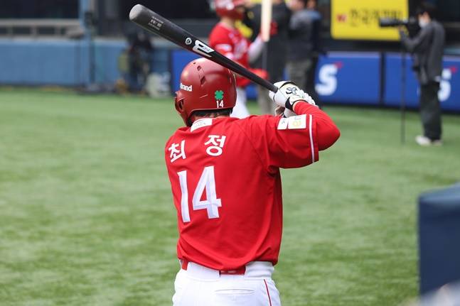 SSG 최정. /사진=SSG 랜더스 제공