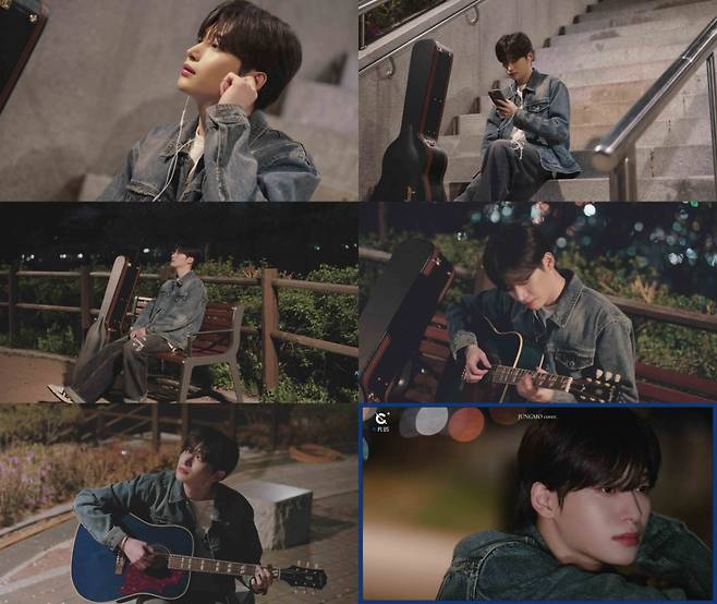 크래비티 정모, 러비티 위한 '등대' 커버 영상 선물..눈부신 청춘