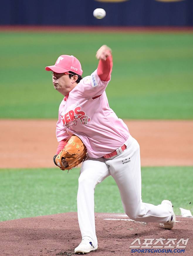 5월 5일 고척돔에서 열린 KBO리그 키움과 KIA의 경기. 선발 투구하고 있는 KIA 양현종. 고척=송정헌 기자songs@sportschosun.com/2025.05.05/