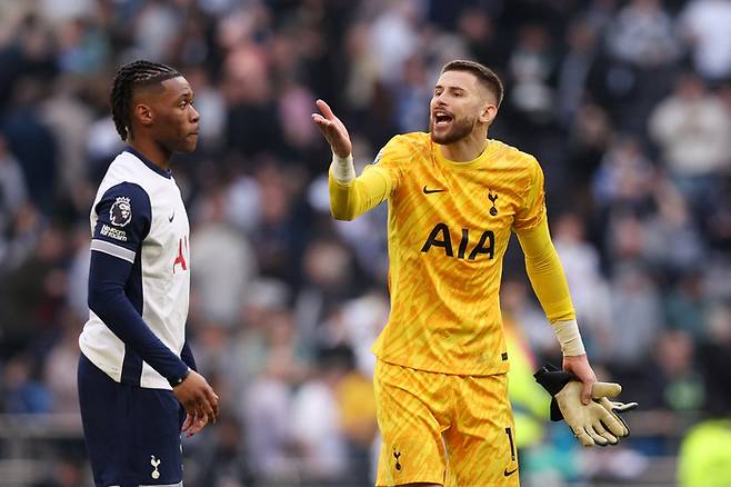 토트넘 수문장 굴리엘모 비카리오. 사진 | 로이터연합뉴스