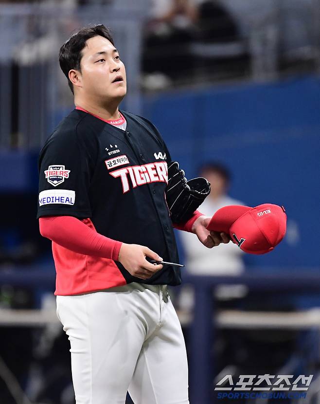 8회 마운드에 나선 KIA 조상우.