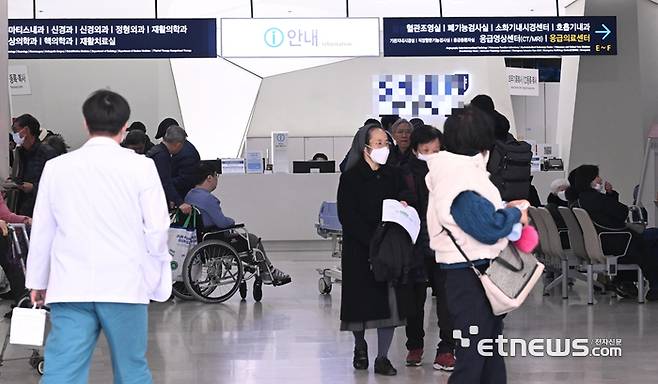 서울시내 한 대학병원 모습. 박지호기자 jihopress@etnews.com