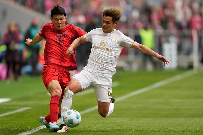 김민재의 경기 모습. 연합뉴스