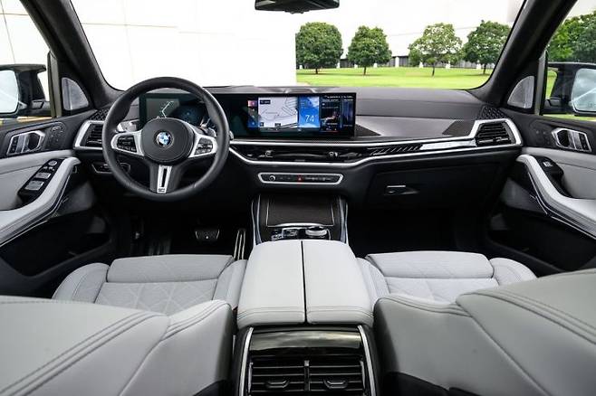 BMW X7 M60i xDrive 인테리어. BMW코리아 제공