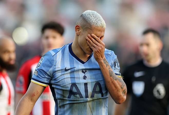 토트넘 히샬리송. Getty Images코리아