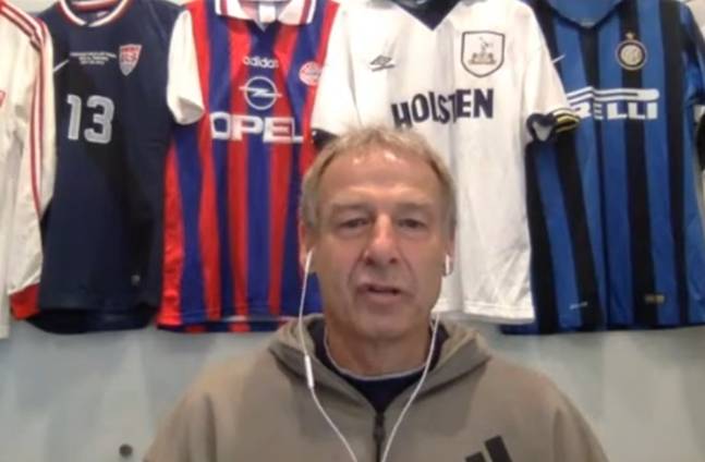 클린스만 감독. /사진=Golazo America 유튜브