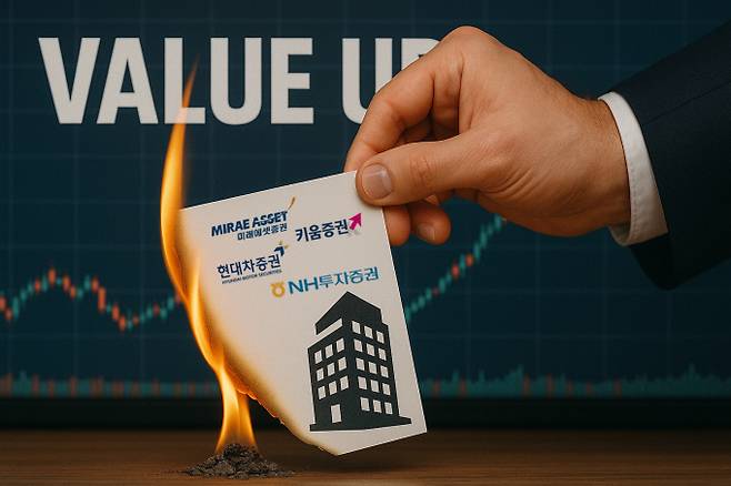 미래에셋증권, 키움증권, 현대차증권, NH투자증권은 밸류업 공시 후 자사주 소각을 진행했다. /사진=김은옥 기자