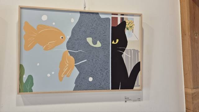 라이크디즈위드 김광석거리점에서 열리고 있는 찹스타의 「Cat is always right!」 중 하나. 금민아 인턴