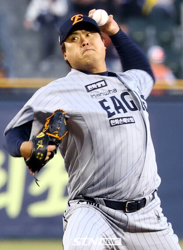 한화 이글스 투수 류현진. 사진┃뉴시스
