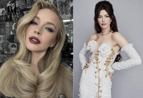 미국 할리우드 여배우 린제이 로한(왼쪽)과 앤 헤어웨이 등이 필러 대신 죽은 사람의 지방을 정체에 만든 주사제 레누바를 찾는 것으로 알려졌다. (사진=인스타그램 캡처)