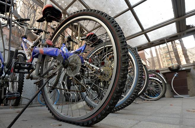 방치된 자전거. 사진은 기사 내용과 직접적인 관련 없음. /뉴스1