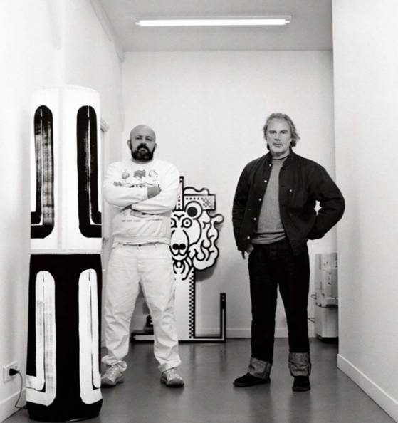 M/M(파리) 미카엘 암잘라그 (왼쪽)마티아스 오귀스티니악 (오른쪽). 사진 F1963