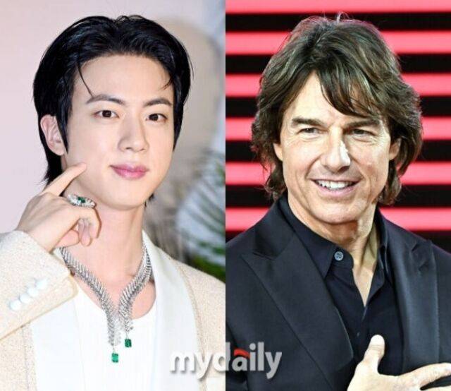 방탄소년단 진, 톰 크루즈 / 마이데일리