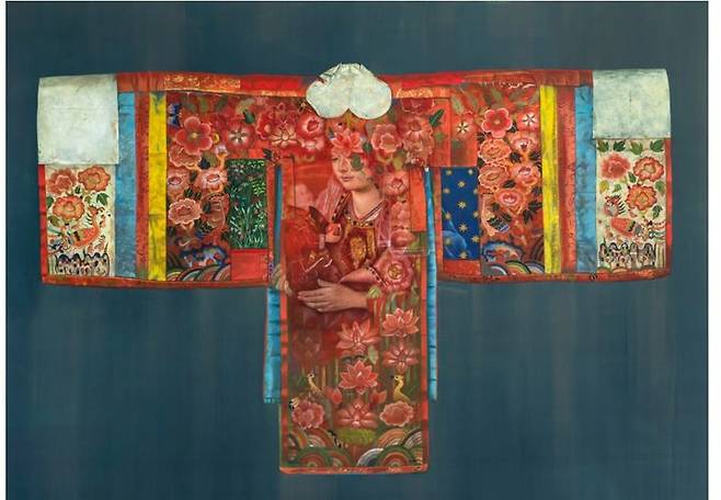 Stella Maris, 2024, Oil on linen, 150 x 200 cm Courtesy of CHOI&CHOI Gallery and the artist *재판매 및 DB 금지