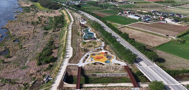 구례군 섬진강힐링생태공원. 구례군 제공