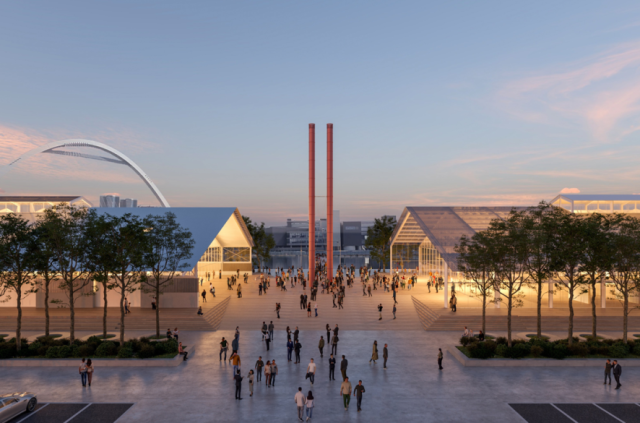 ▲글로벌 창업허브 부산 국제 설계공모 당선작.ⓒ부산시