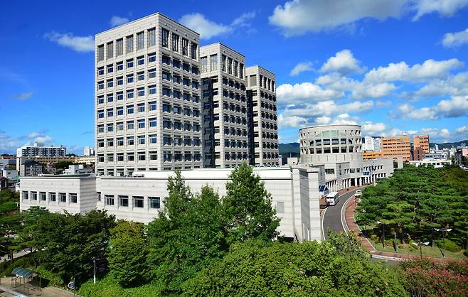 진주시청 전경 ⓒ진주시