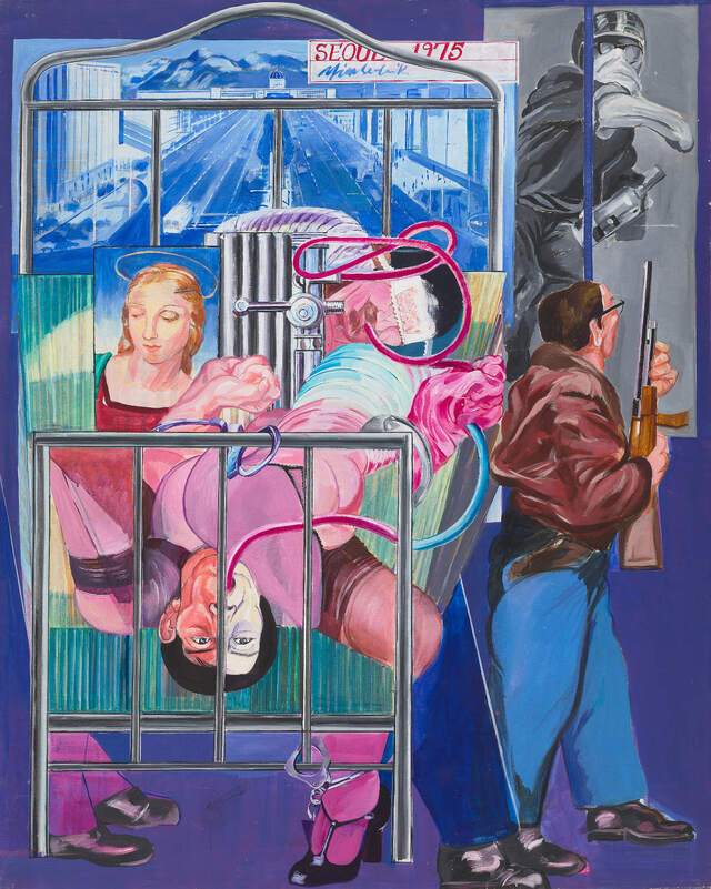 임세택, '서울 1975'(1975, 캔버스에 아크릴릭 물감, 162×129.5㎝). 국립현대미술관 제공