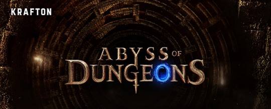모바일 게임 '어비스 오브 던전'의 타이틀. 자료 제공 : 크래프톤
