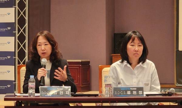 ▲2025년 5월 14일 서울 중구 한국프레스센터에서 진행된 한국언론진흥재단 '언론의 위기와 혁신방안' 세미나. 사진=노지민 기자