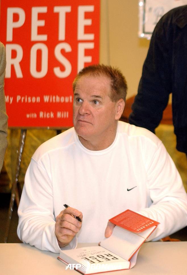 2004년 고(故) 피트 로즈의 생전 모습. /AFPBBNews=뉴스1