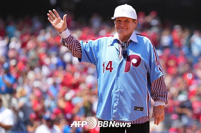 2022년 고(故) 피트 로즈의 생전 모습. /AFPBBNews=뉴스1