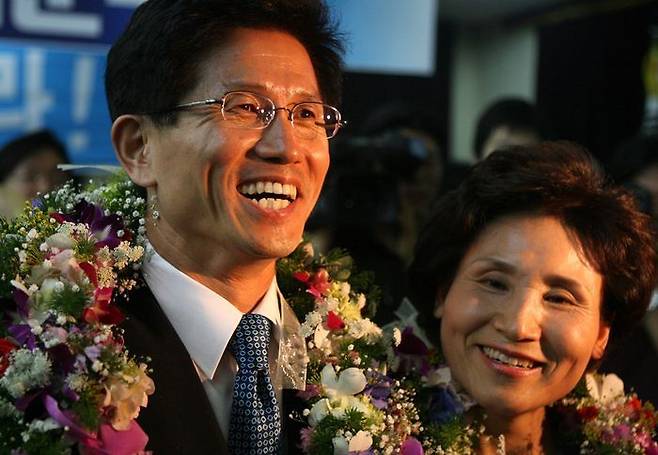 김문수 국민의힘 후보와 부인 설난영 여사 ⓒ연합뉴스