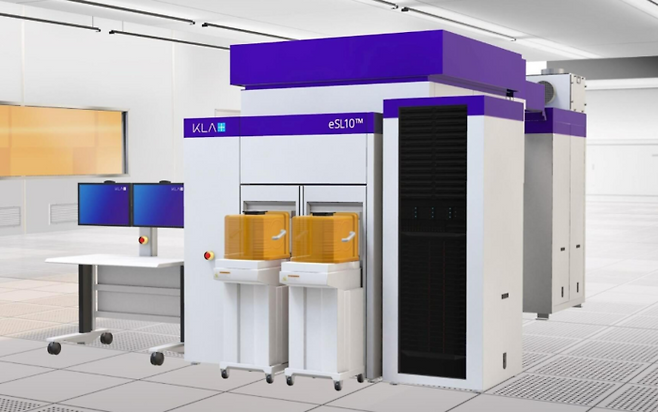 KLA 전자빔(E-Beam) 검사 장비 'eSL10'.