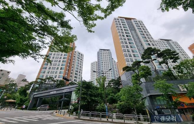성동구 금호동 '이편한세상금호파크힐스' 전경. 사진=한경DB