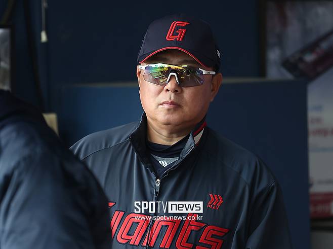 ▲ 롯데를 이끌어나갈 젊은 선수들의 자질을 확신하고 더 채찍질을 하고 있는 김태형 롯데 감독 ⓒ곽혜미 기자