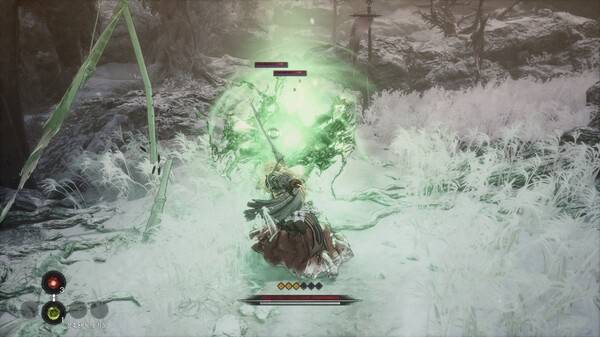 - 응축된 독의 기운으로 적을 상대하는 장면