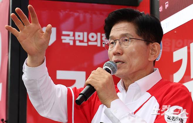 김문수 국민의힘 대선 후보. 윤창원 기자
