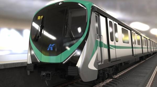 현대로템이 대만에 납품하는 가오슝 전동차. 사진 제공=현대로템