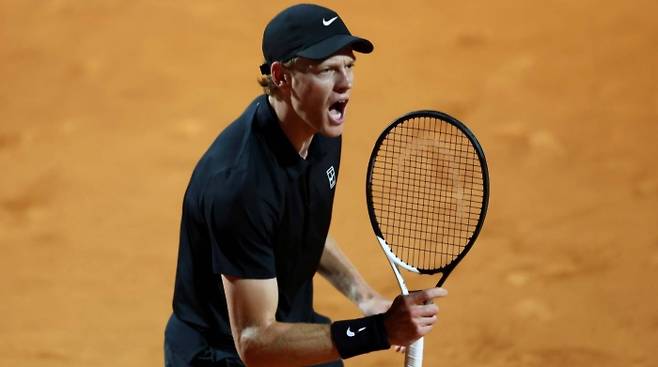 복귀 무대에서 결승에 오른 야닉 시너. 사진/ATP