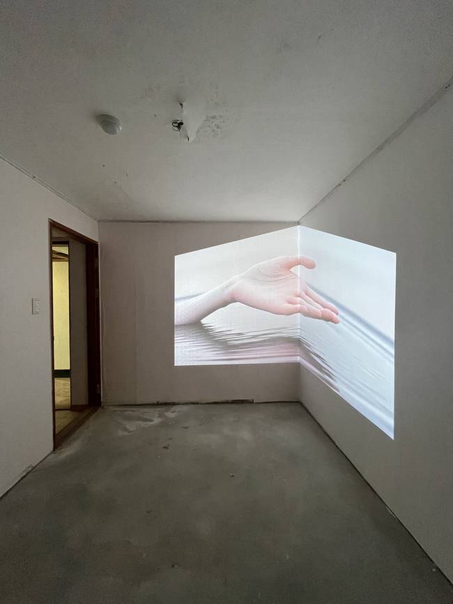 ▲ 공중정원 전시품.