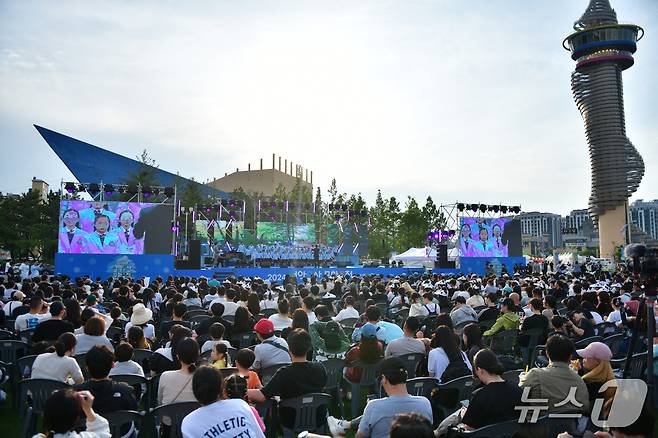 지난해 설악무산문화축전 개막행사 모습 (속초시 제공, 재판매 및 DB 금지) 2025.5.18/뉴스1