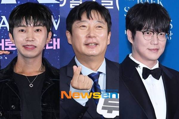 왼쪽부터 임영웅 이수근 성시경/뉴스엔DB