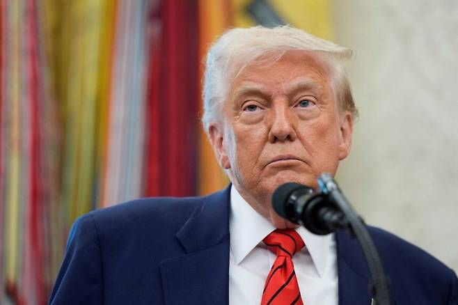 도널드 트럼프 미국 대통령. 로이터=연합뉴스