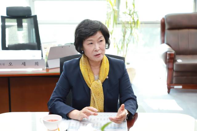 오세희 민주당 의원. 사진 제공=오세희 민주당 의원실