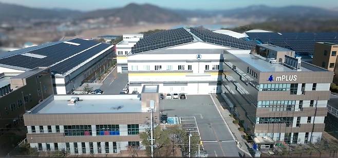 엠플러스 청주 공장 전경. (사진=엠플러스)