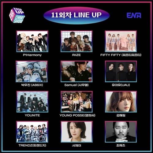 사진= ENA케이팝업차트쇼