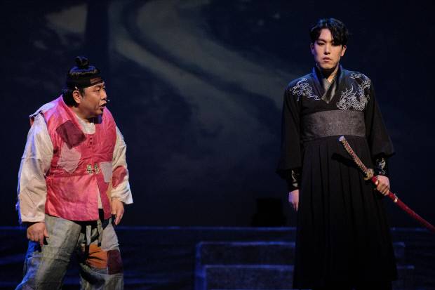 다음달 12일 곡성레저문화센터 동악아트홀에서 선보이는 ‘조선에서 온 리골레토’ 공연 모습. ㈜오뮤 제공