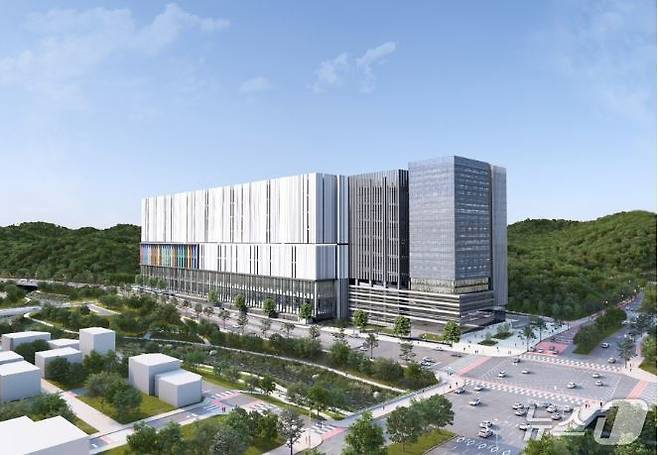 동탄2 유통3부지에 추진 중인 물류단지 조감도(네이버 블로그 캡처)