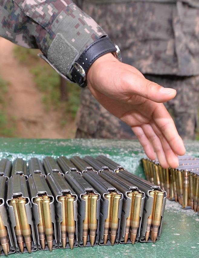 실탄. 해당 기사 내용과는 무관함. /뉴스1