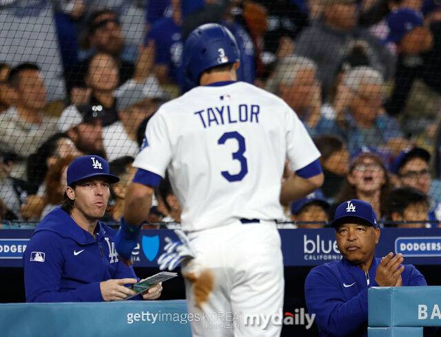 10년간의 다저스 생활을 마무리한 크리스 테일러. /게티이미지코리아